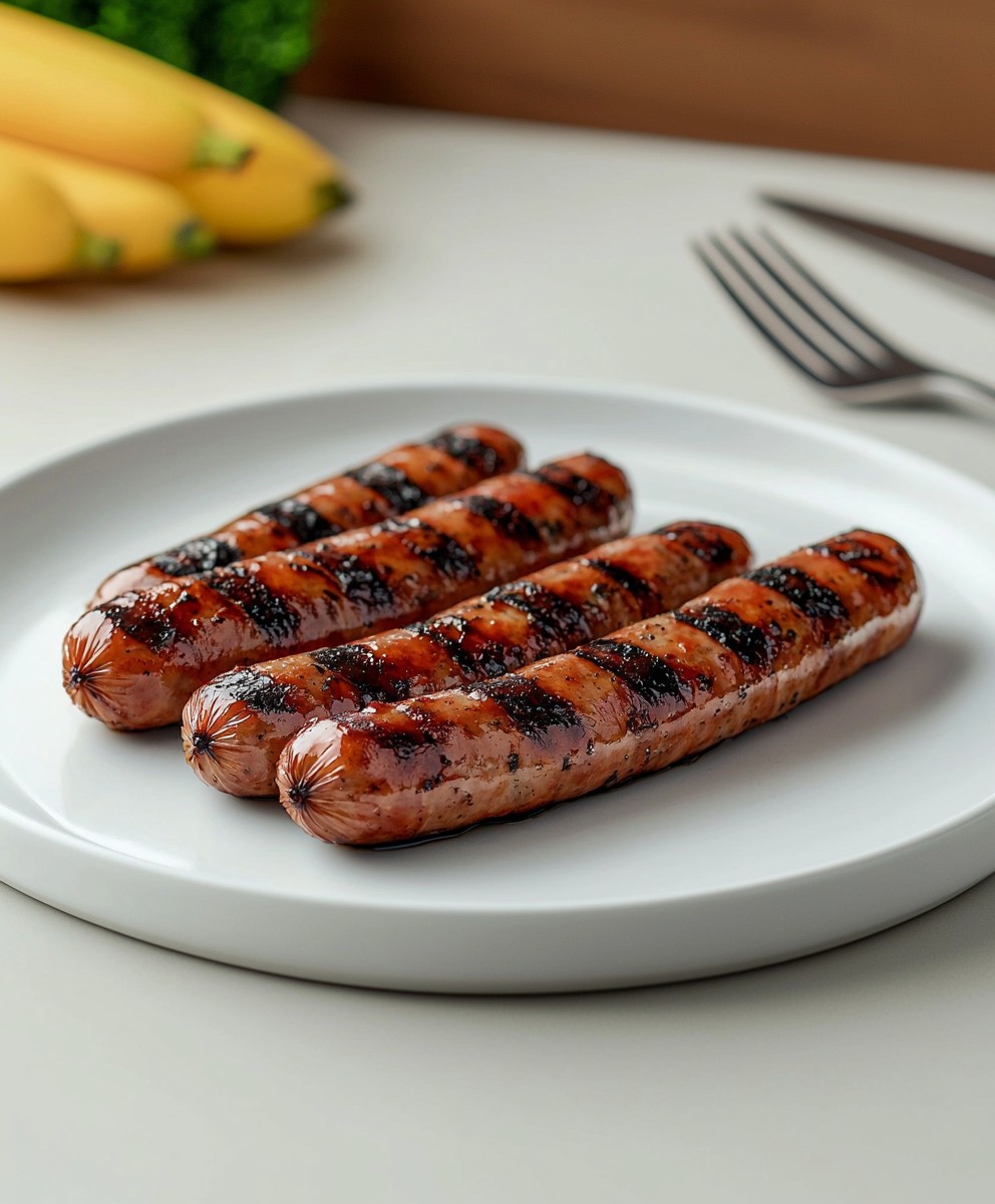 Saucisses air fryer Ninja