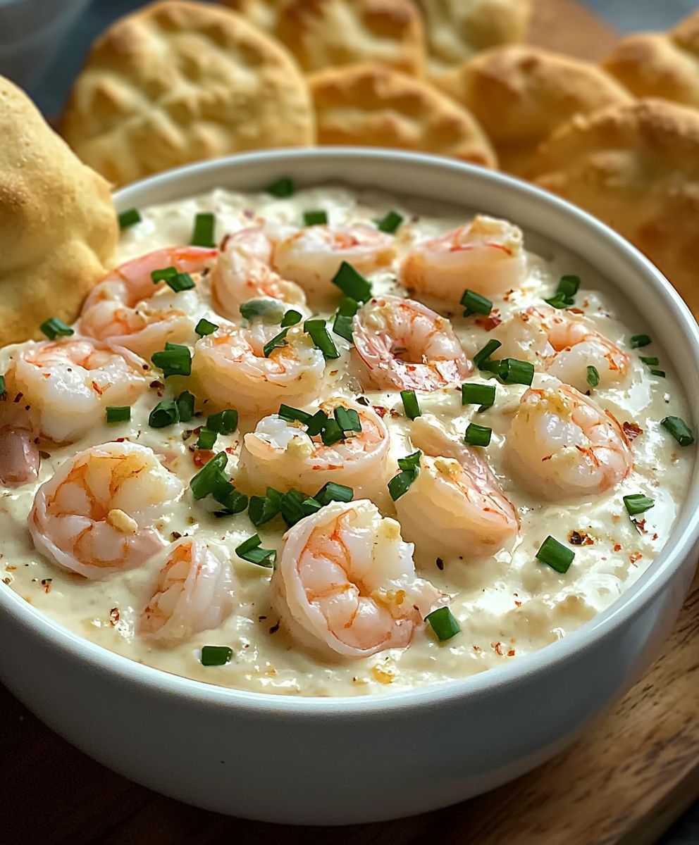 Dip aux crevettes délicieux