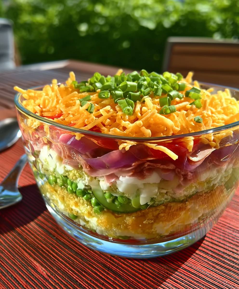 Salade huit étages