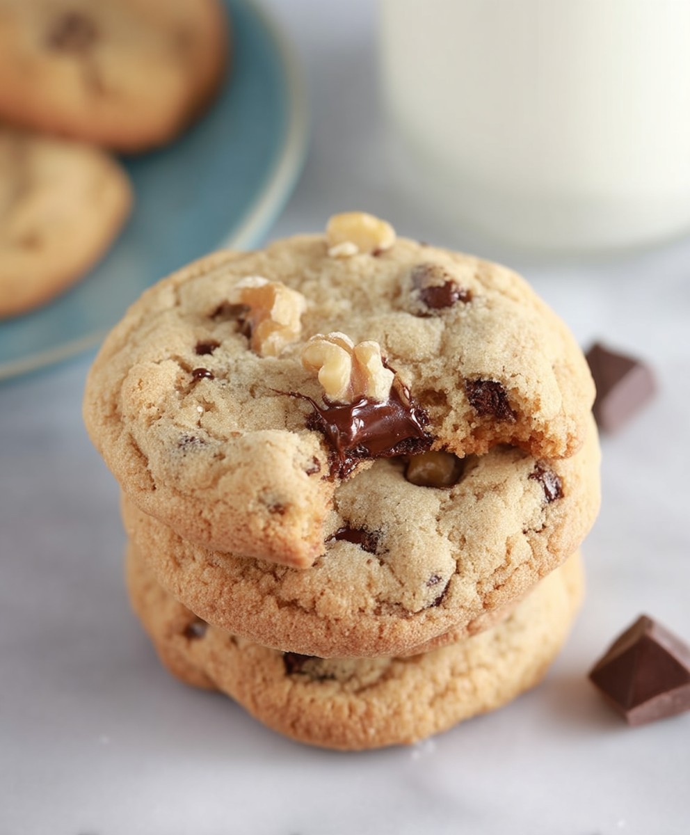 Cookies pepites chocolat noix
