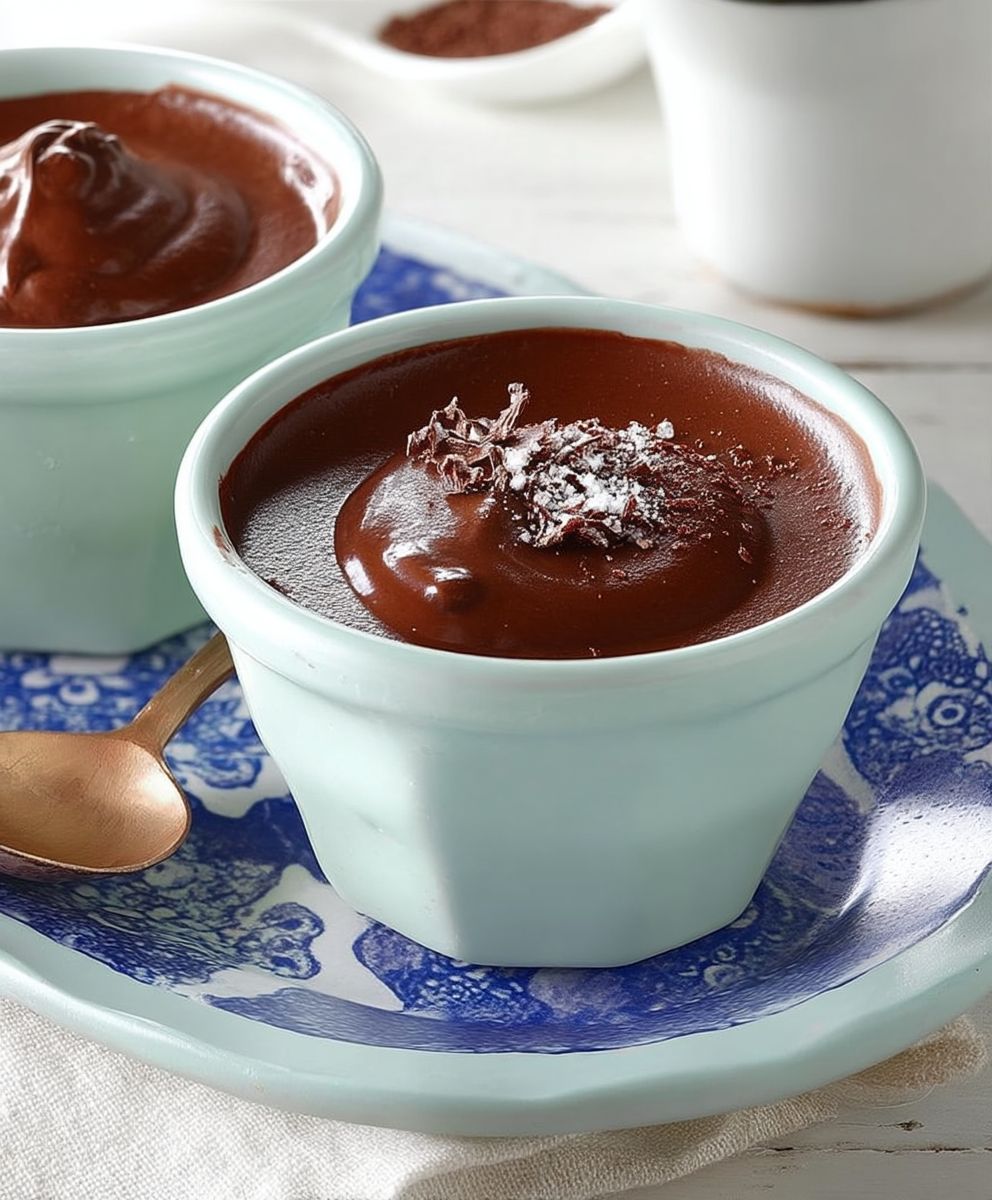 Pots crème chocolat ultra crémeux