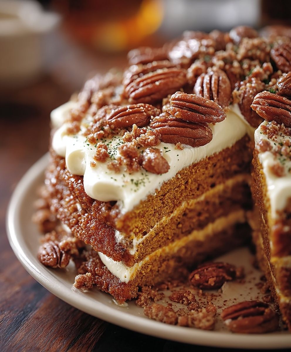 Gâteau épicé à la citrouille