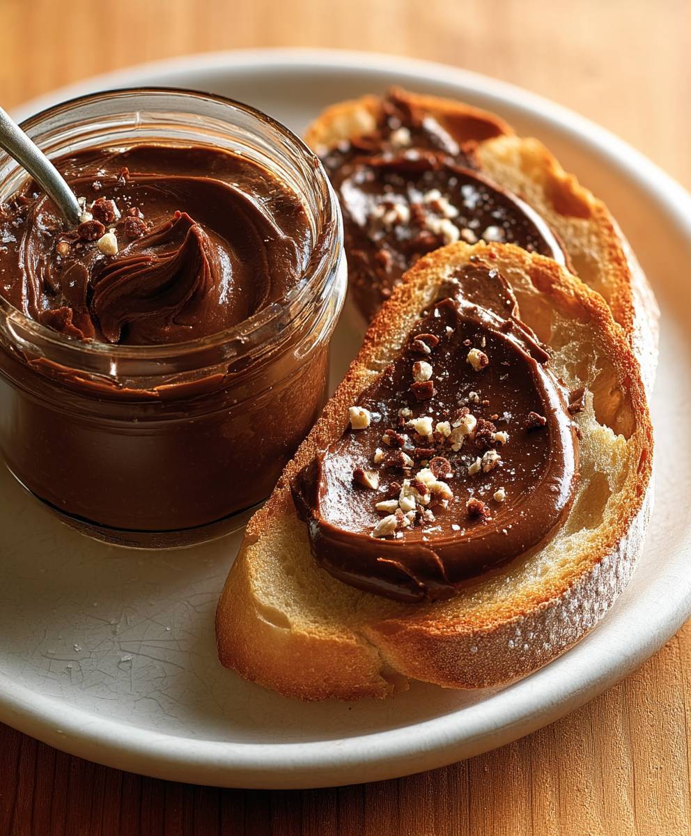 Pâte à tartiner chocolat noisette
