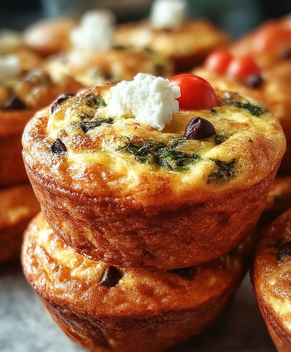 Muffins aux oeufs sains