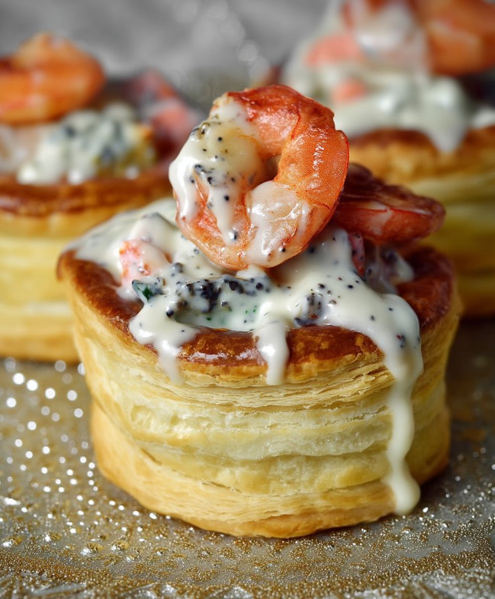 Vol au vent fruits de mer