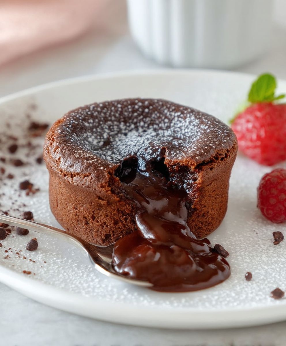 Soufflés au chocolat faciles et rapides