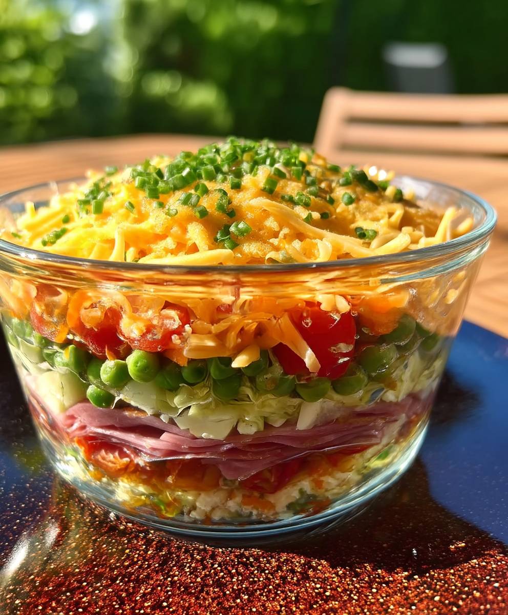 Salade huit étages