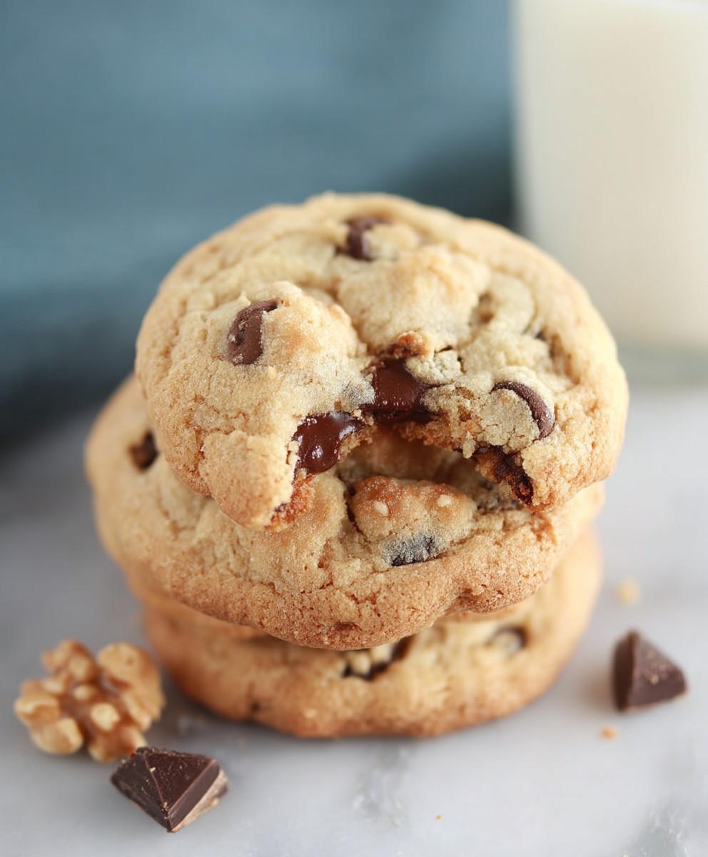 Cookies pepites chocolat noix