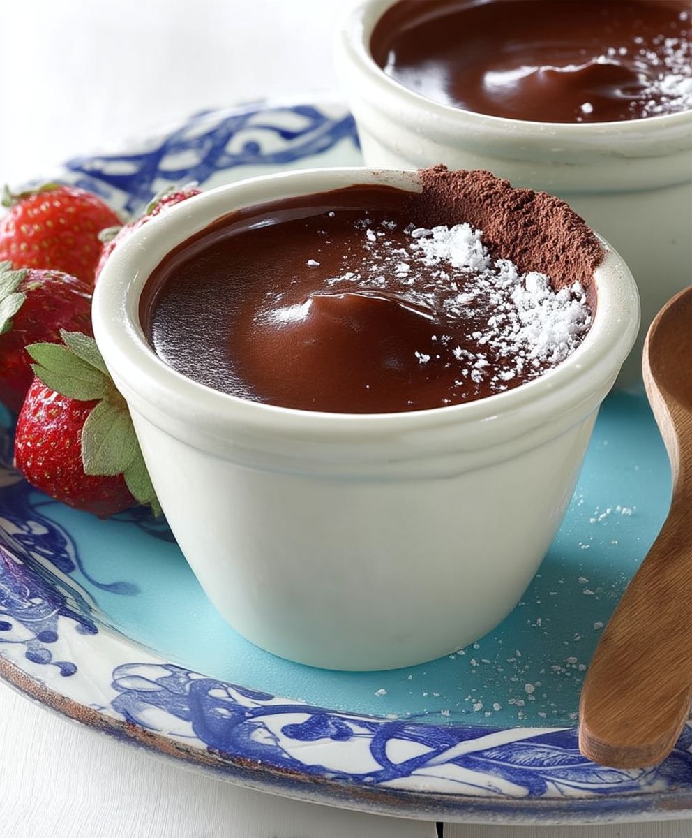 Pots crème chocolat ultra crémeux