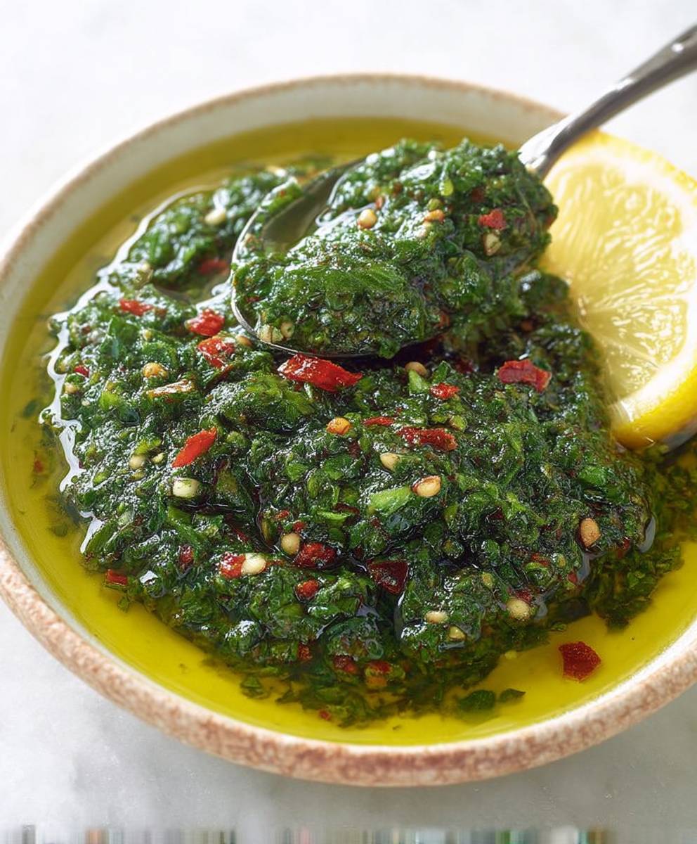 Chermoula marinade poisson