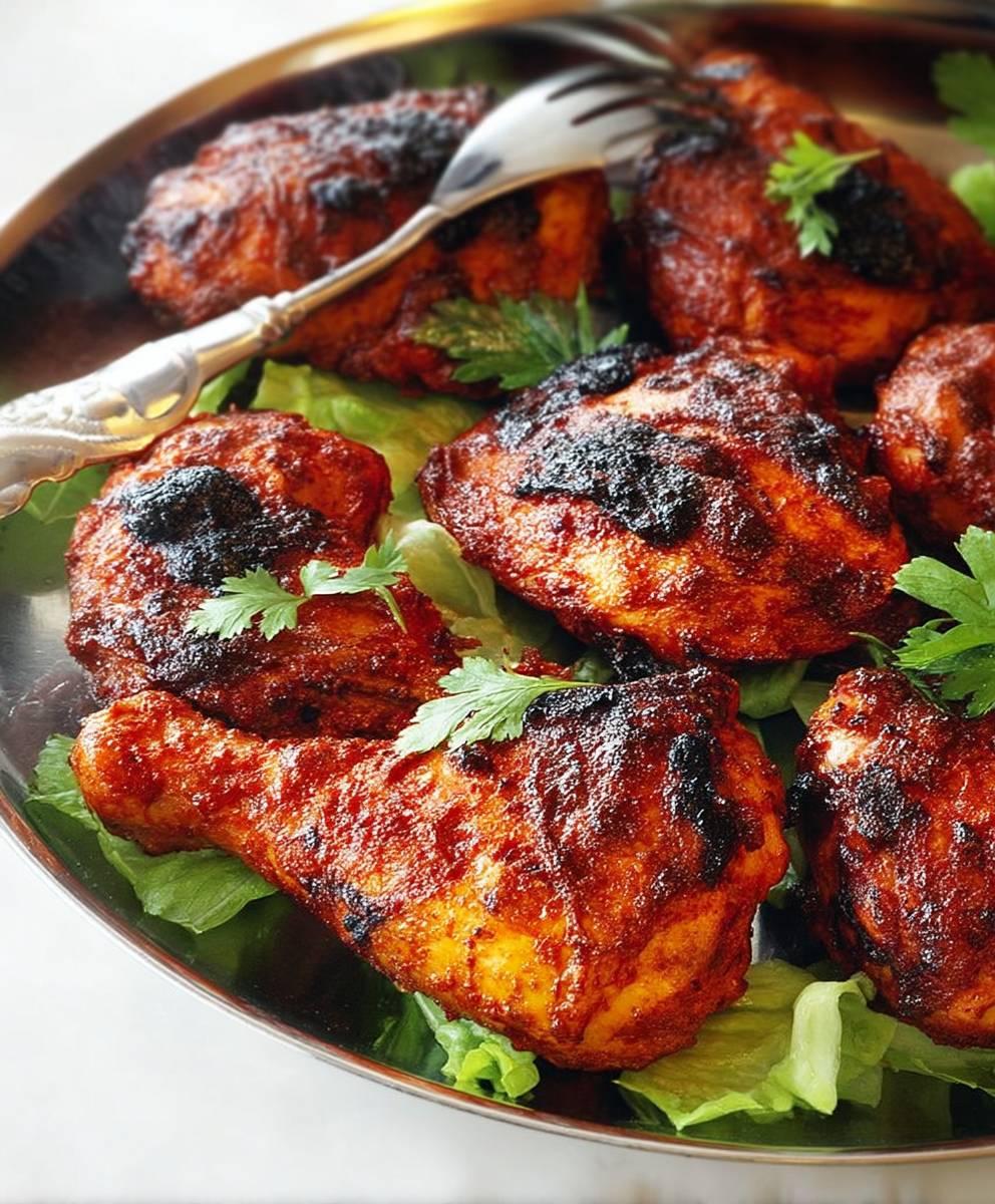 Poulet tandoori facile four poêle