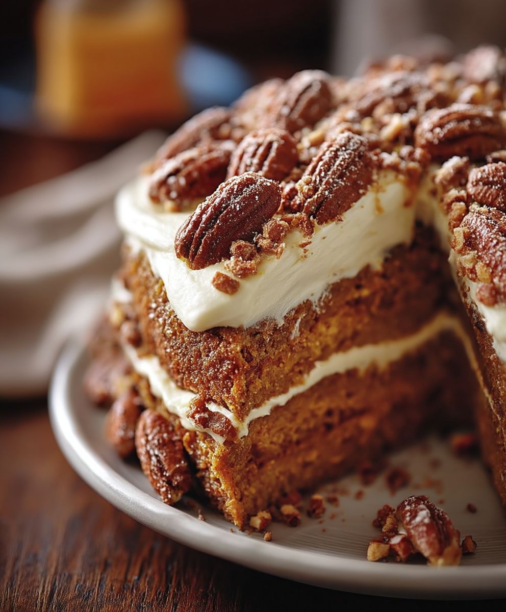 Gâteau épicé à la citrouille