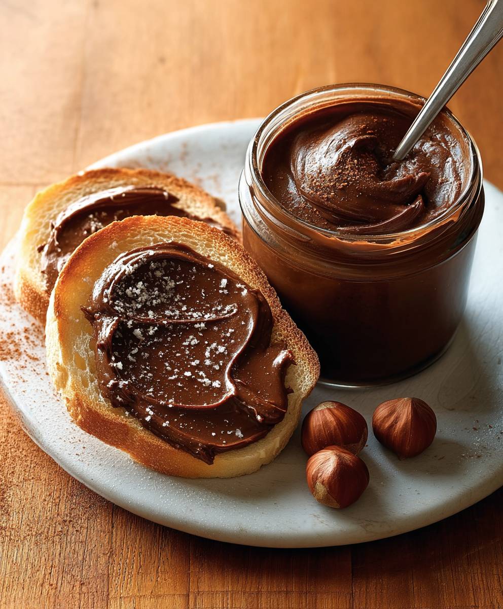 Pâte à tartiner chocolat noisette
