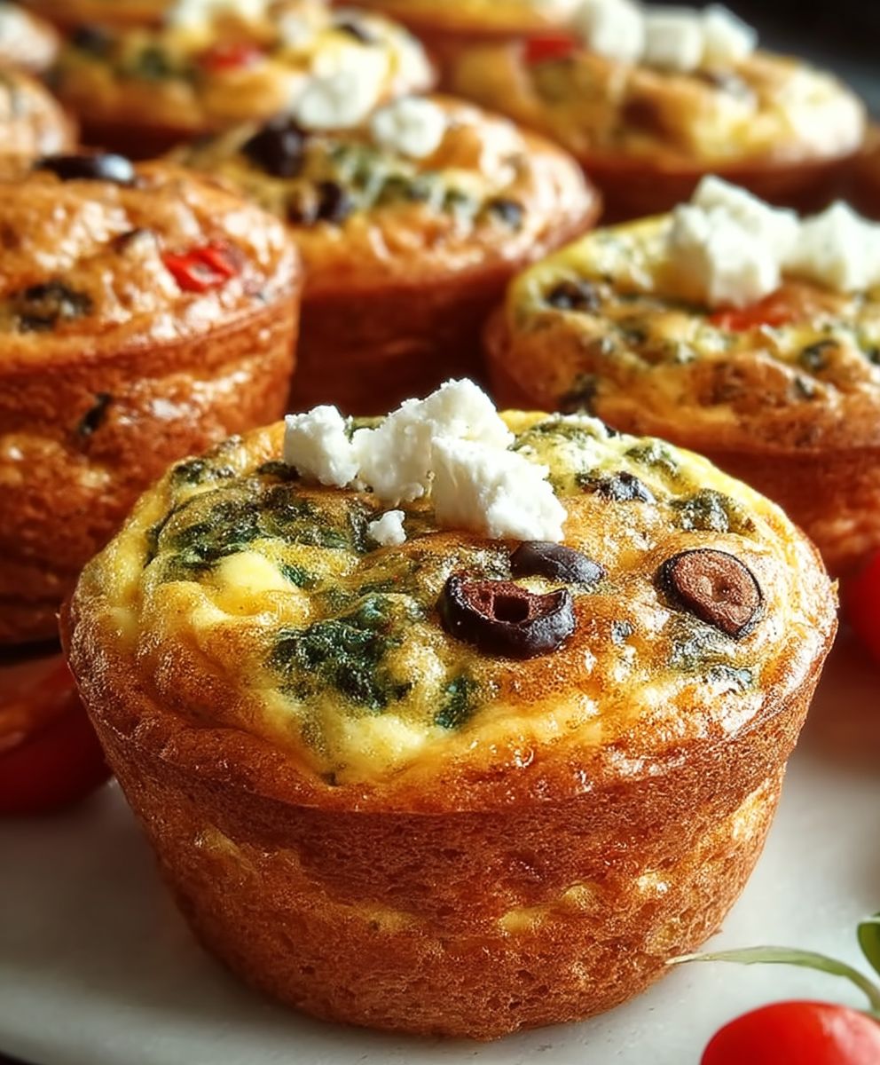Muffins aux oeufs sains