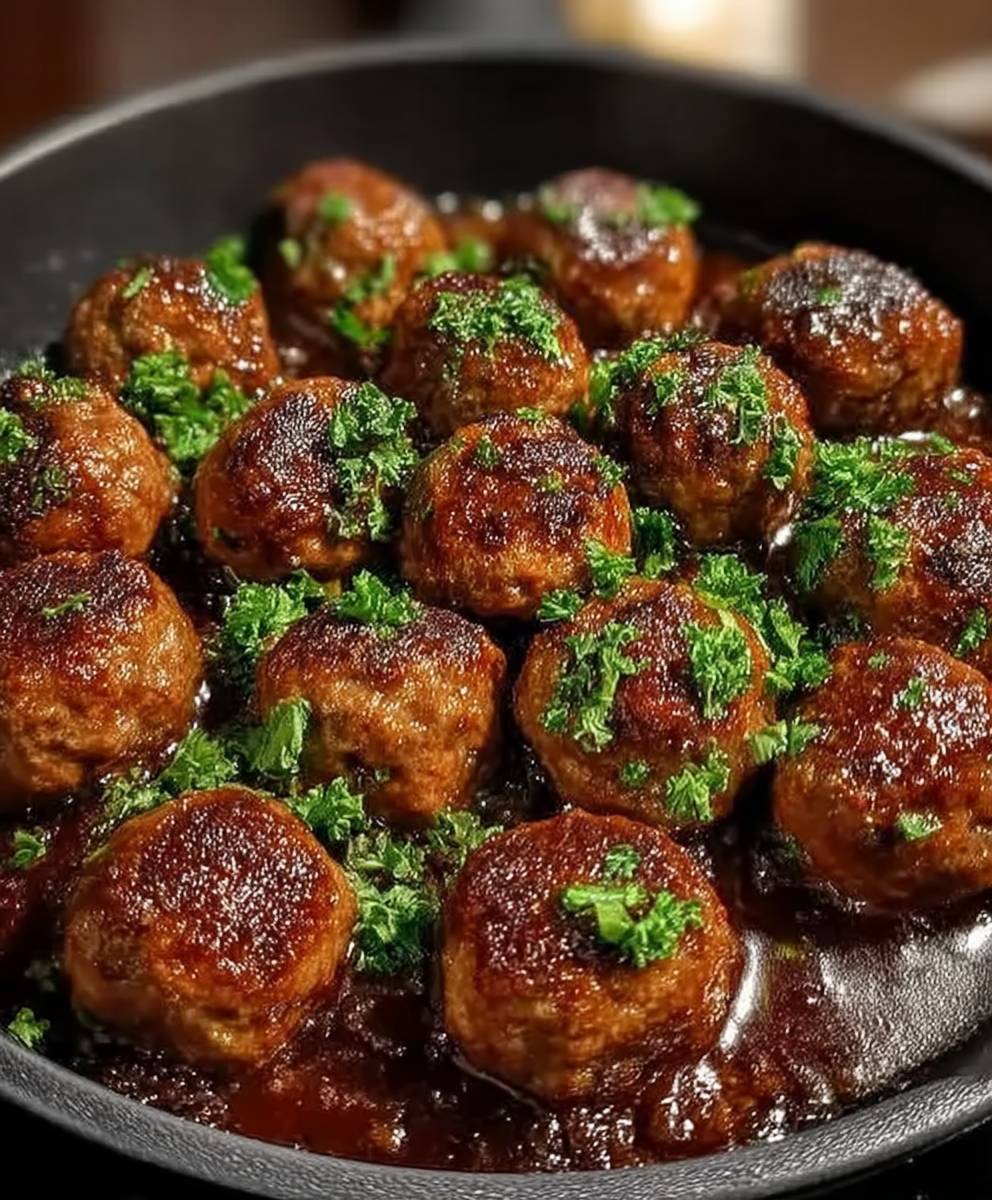 Boulettes de viande italiennes maison