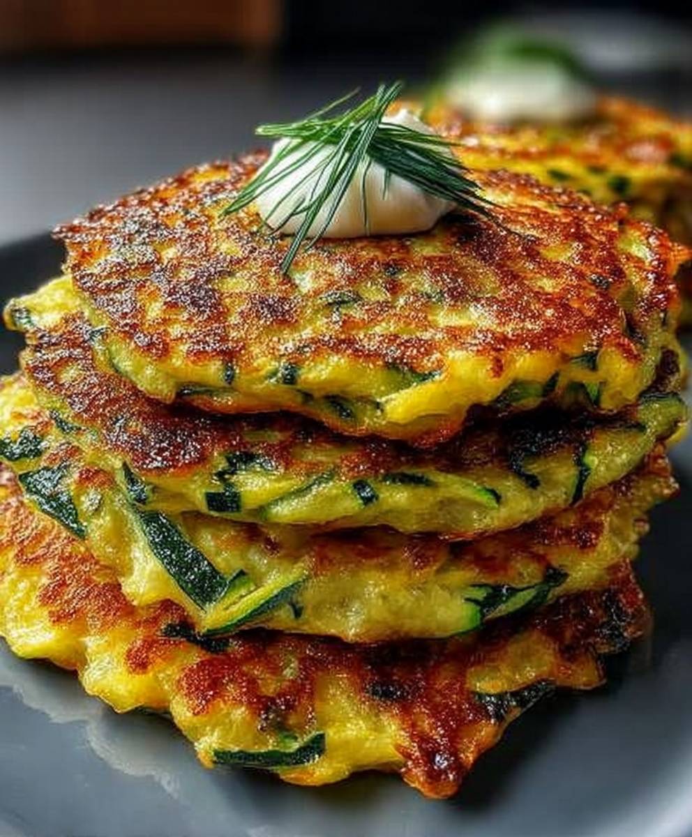 Röstis de courgettes
