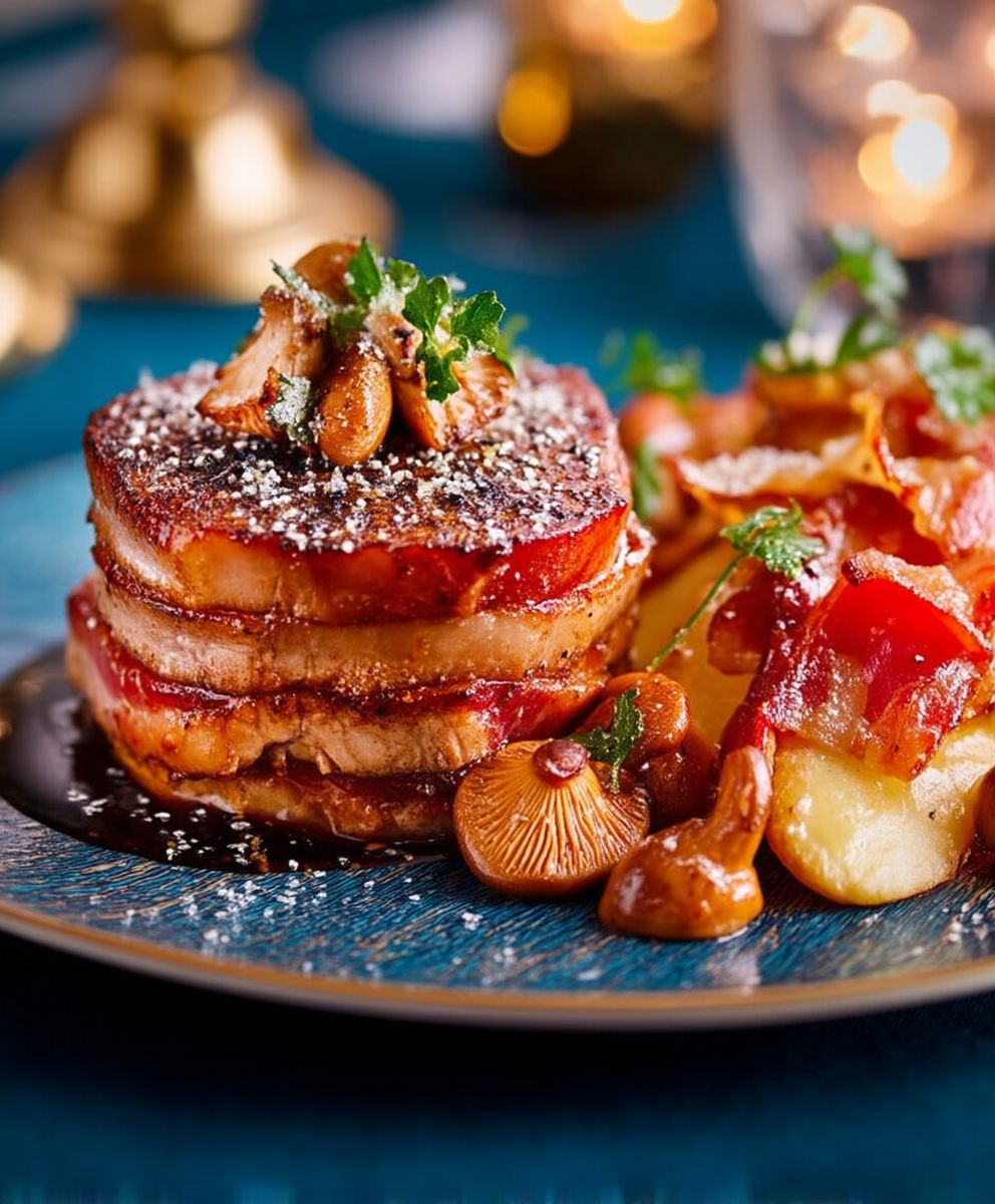 Tournedos Rossini pommes terre chataignes