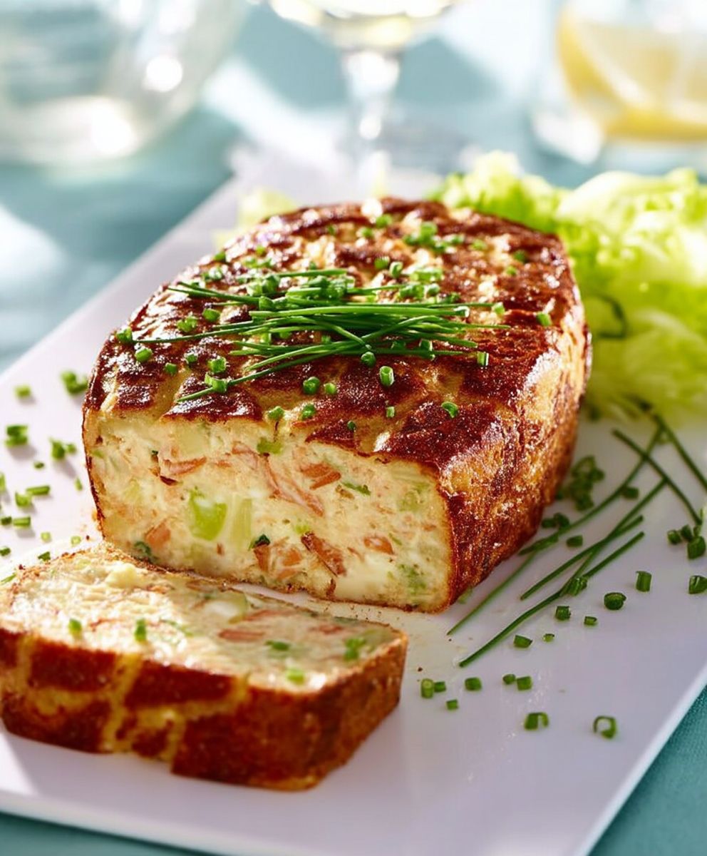 Cake au saumon