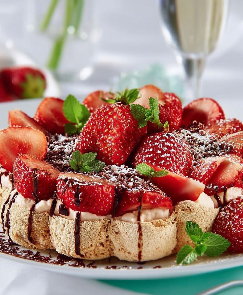 Charlotte aux fraises
