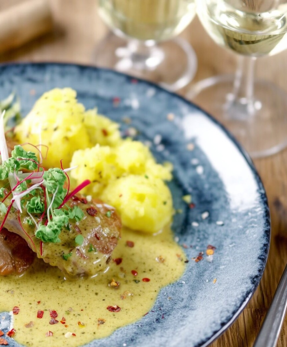 Lapin à la moutarde
