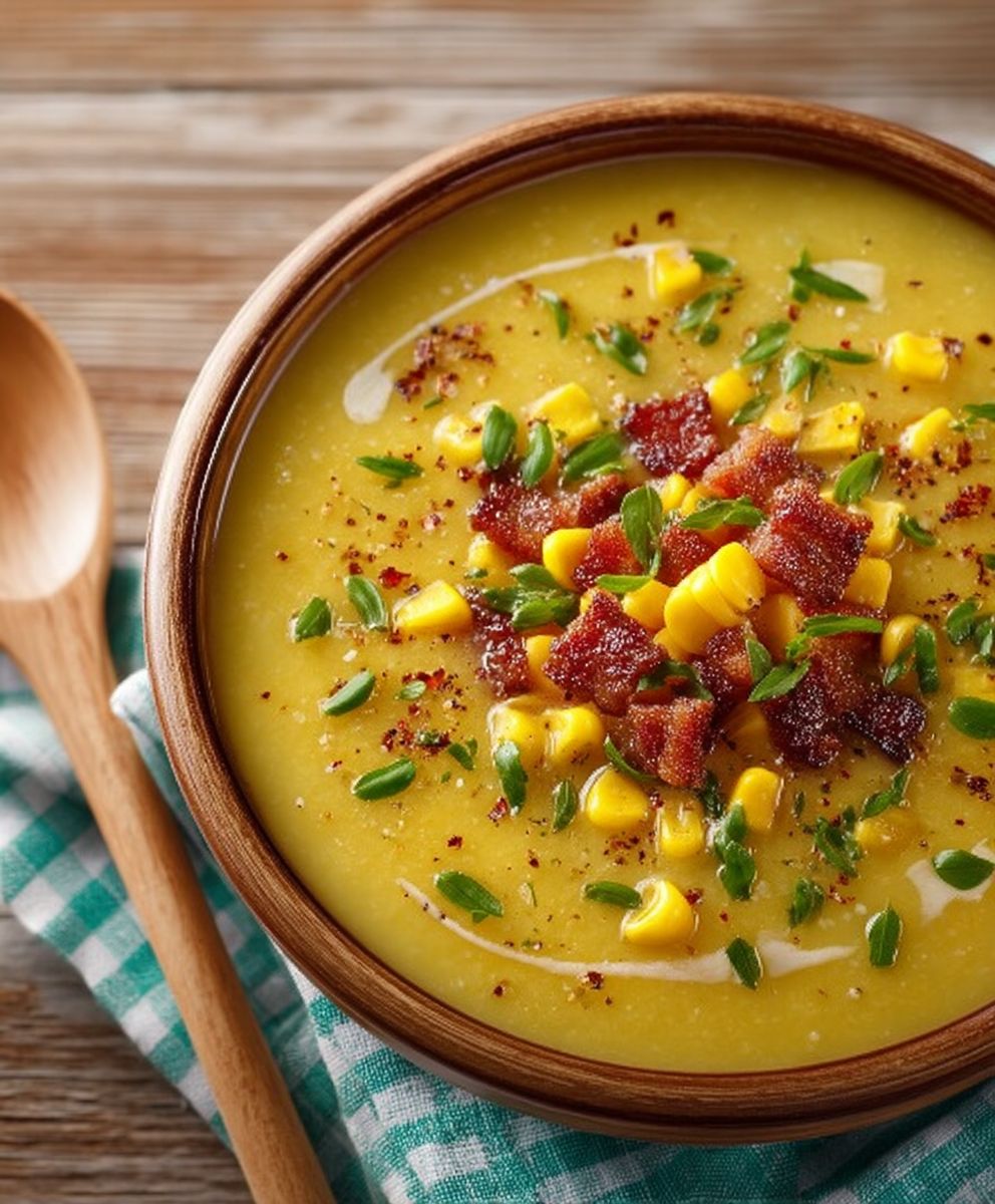Soupe de maïs facile