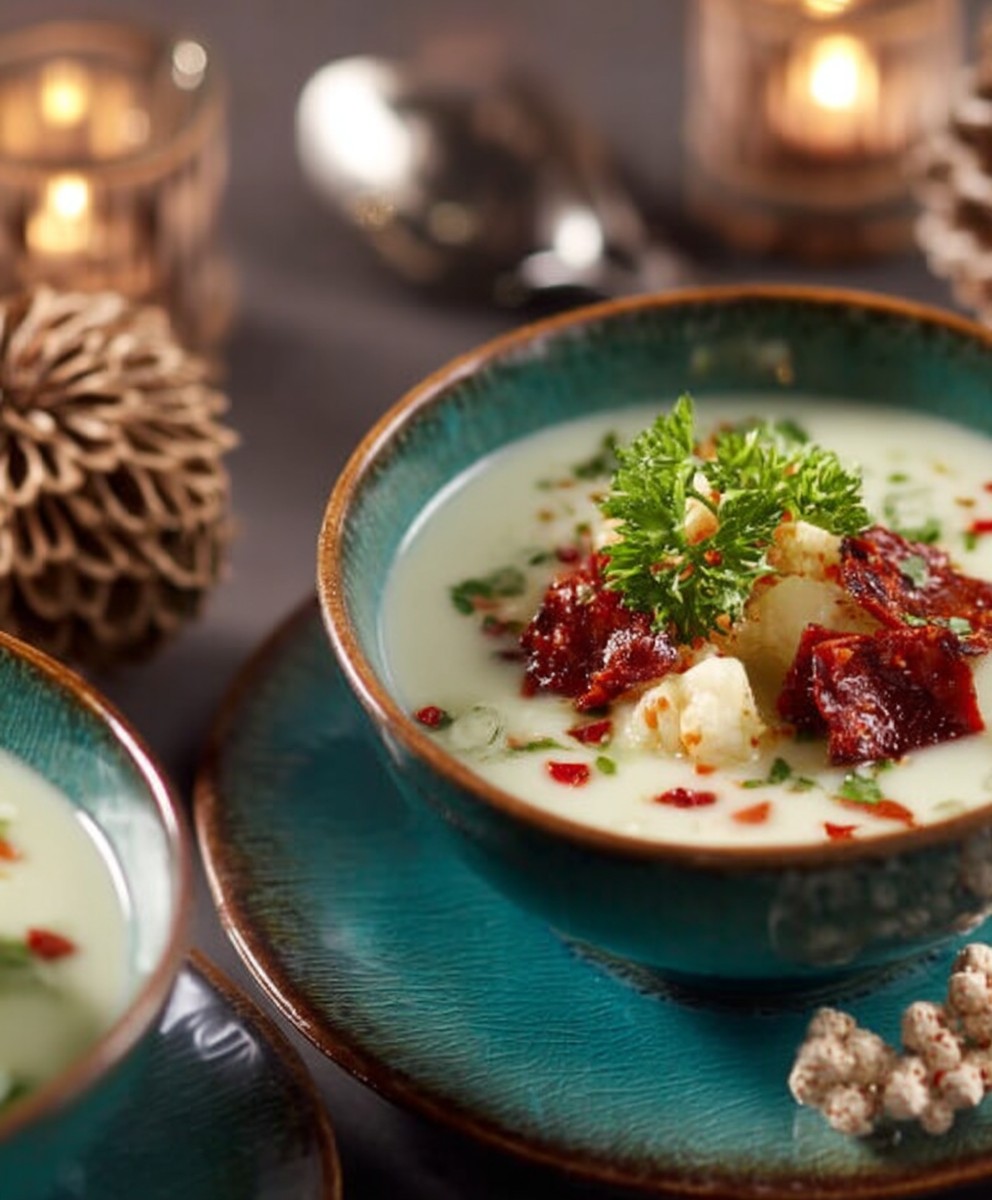 Soupe celeri chorizo