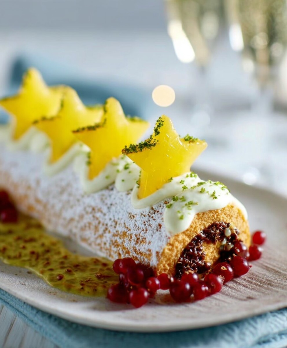 Buche des iles dessert