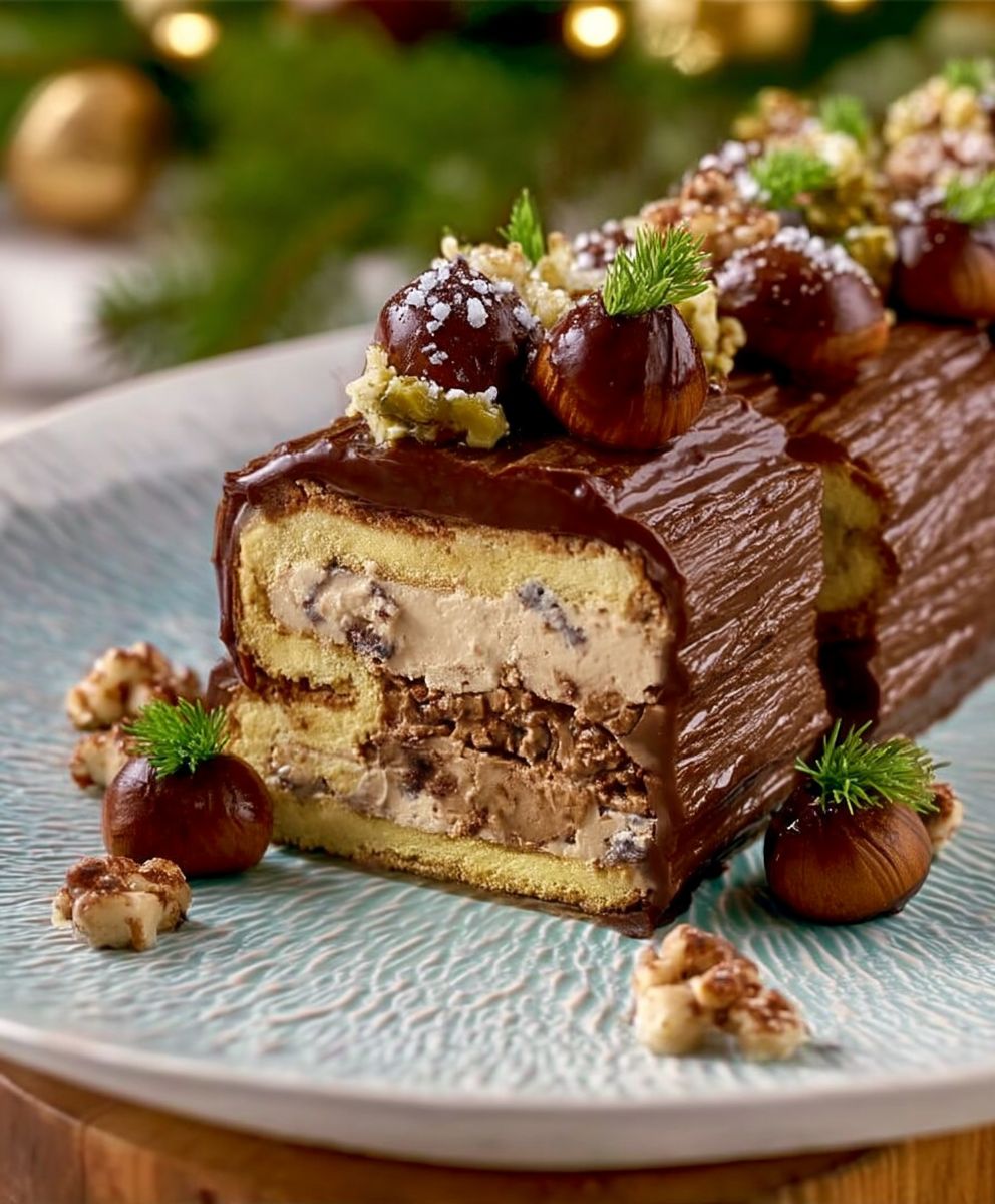 Buche aux marrons