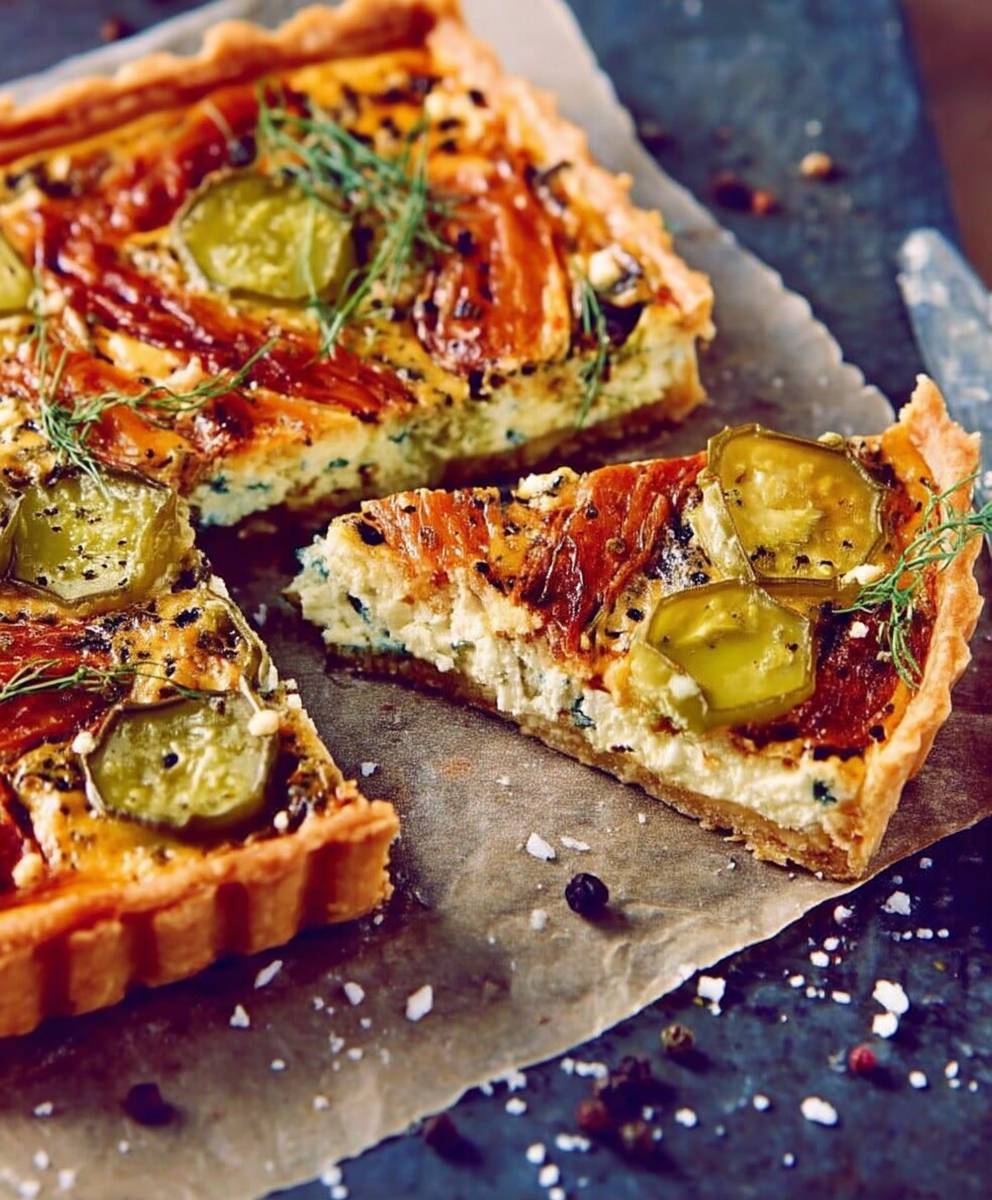 Quiche terre et mer