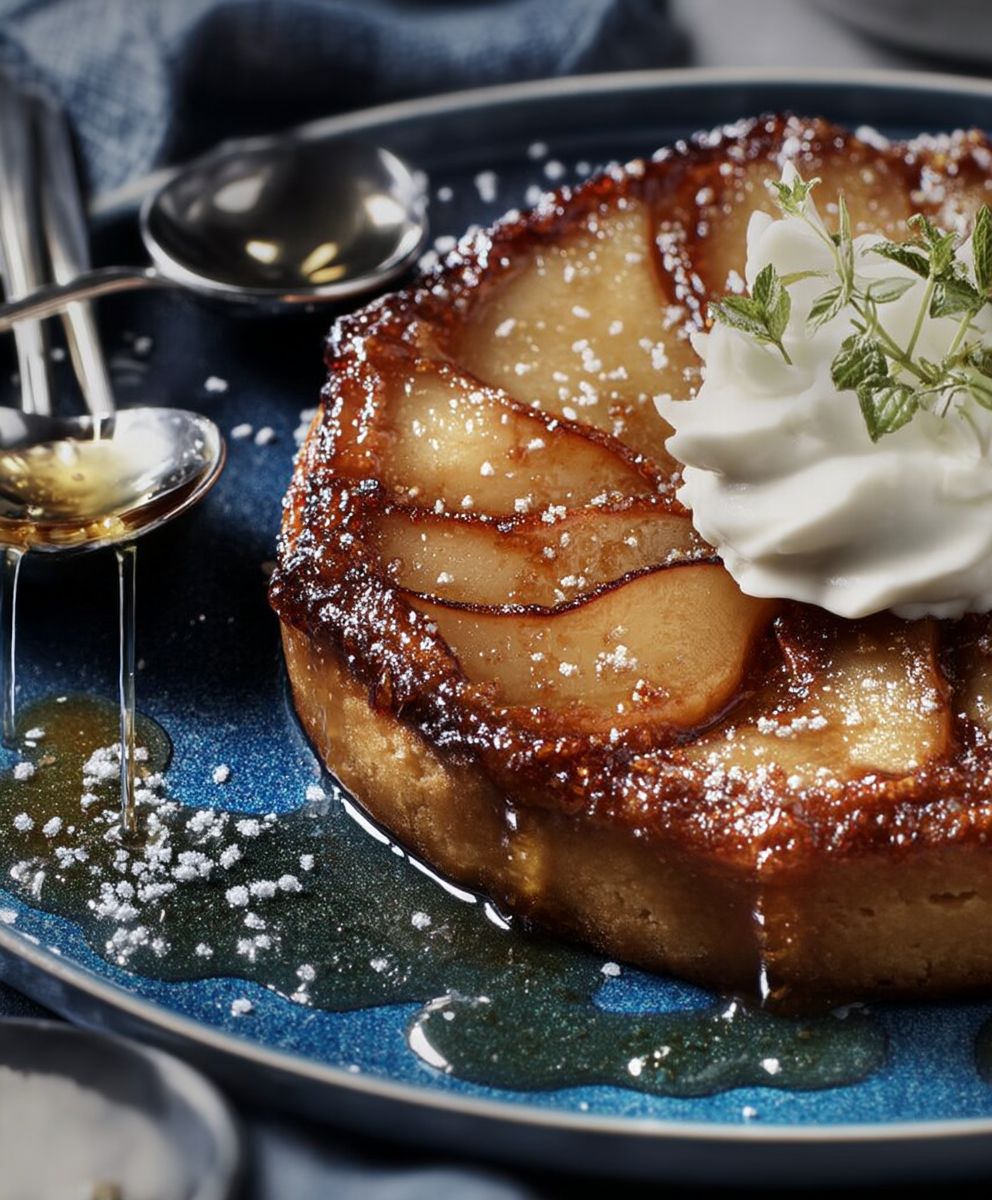 Tatin sablée cannelle