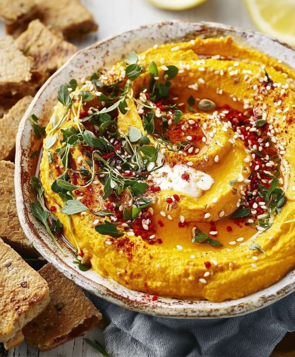Houmous potimarron facile