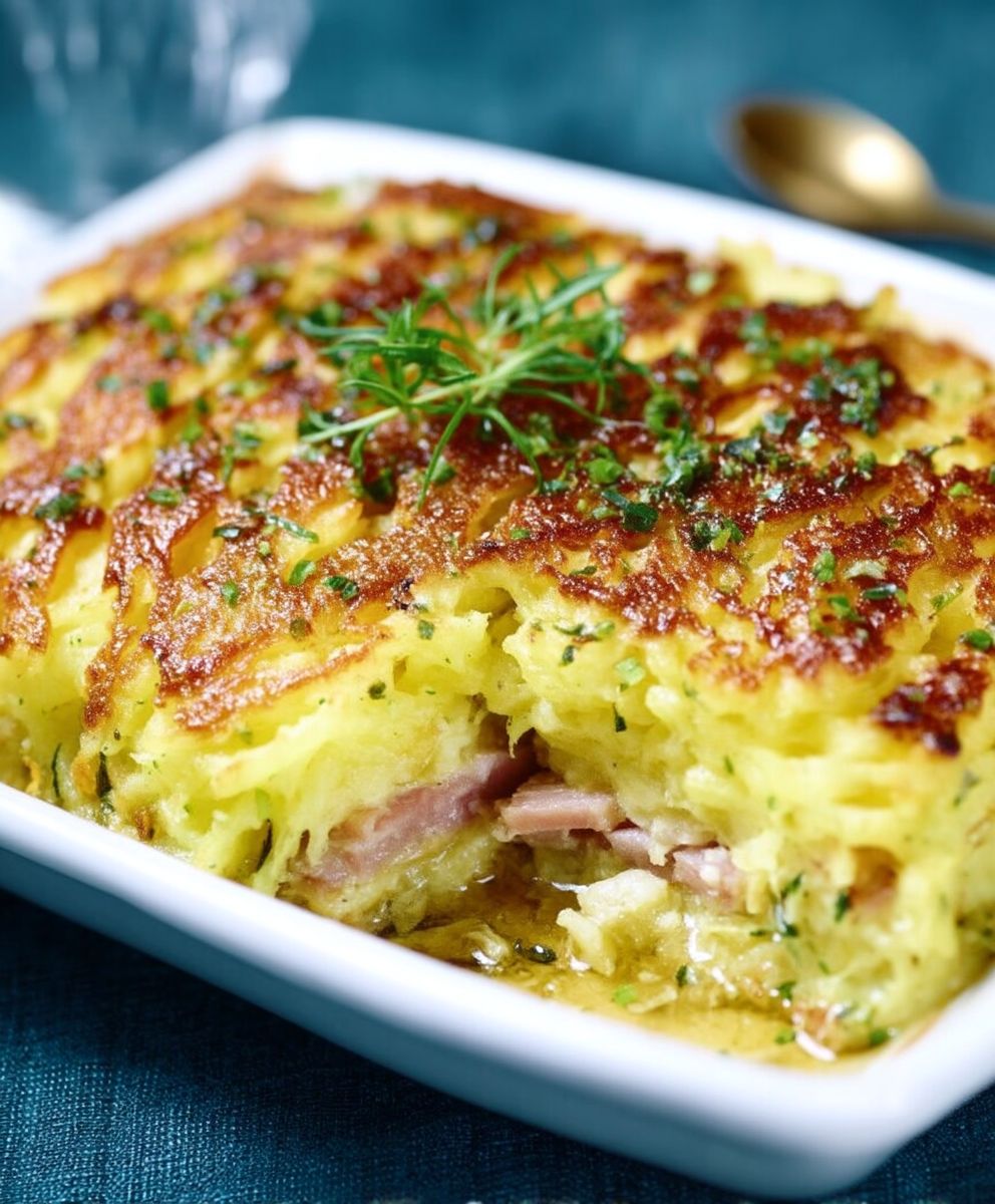 Parmentier jambon facile