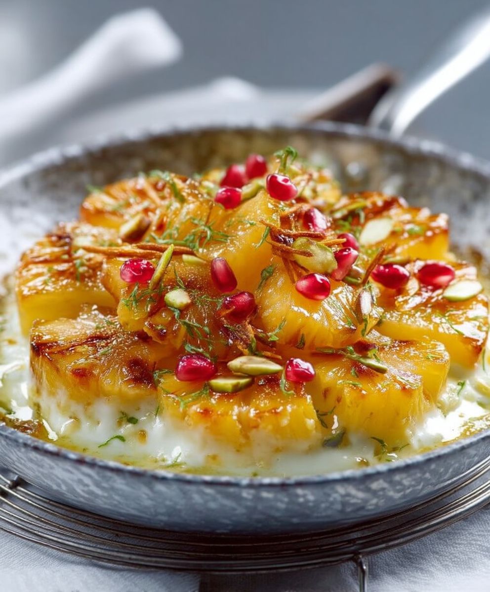 Gratin ananas facile rapide