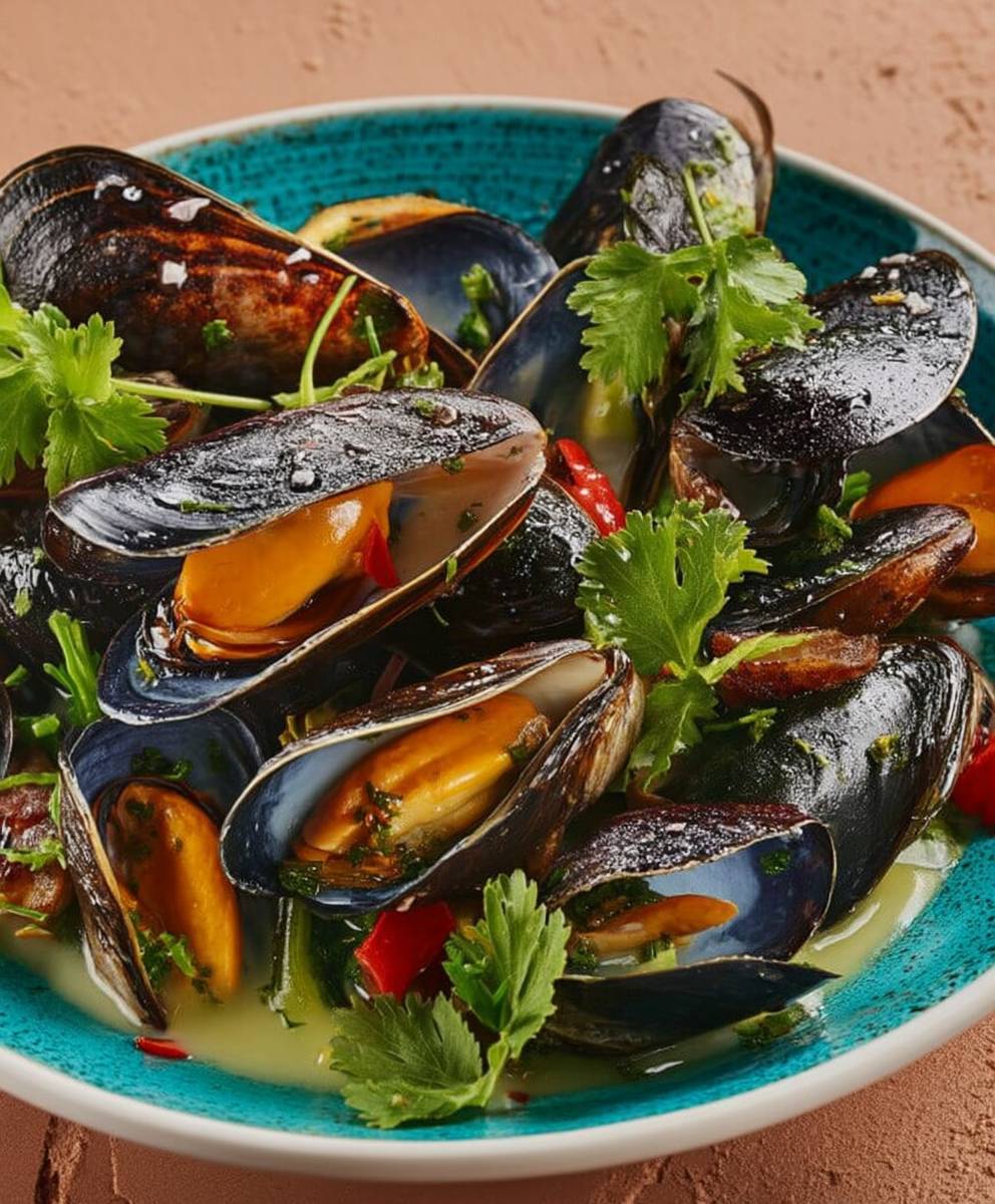 Moules au cidre crémeuses