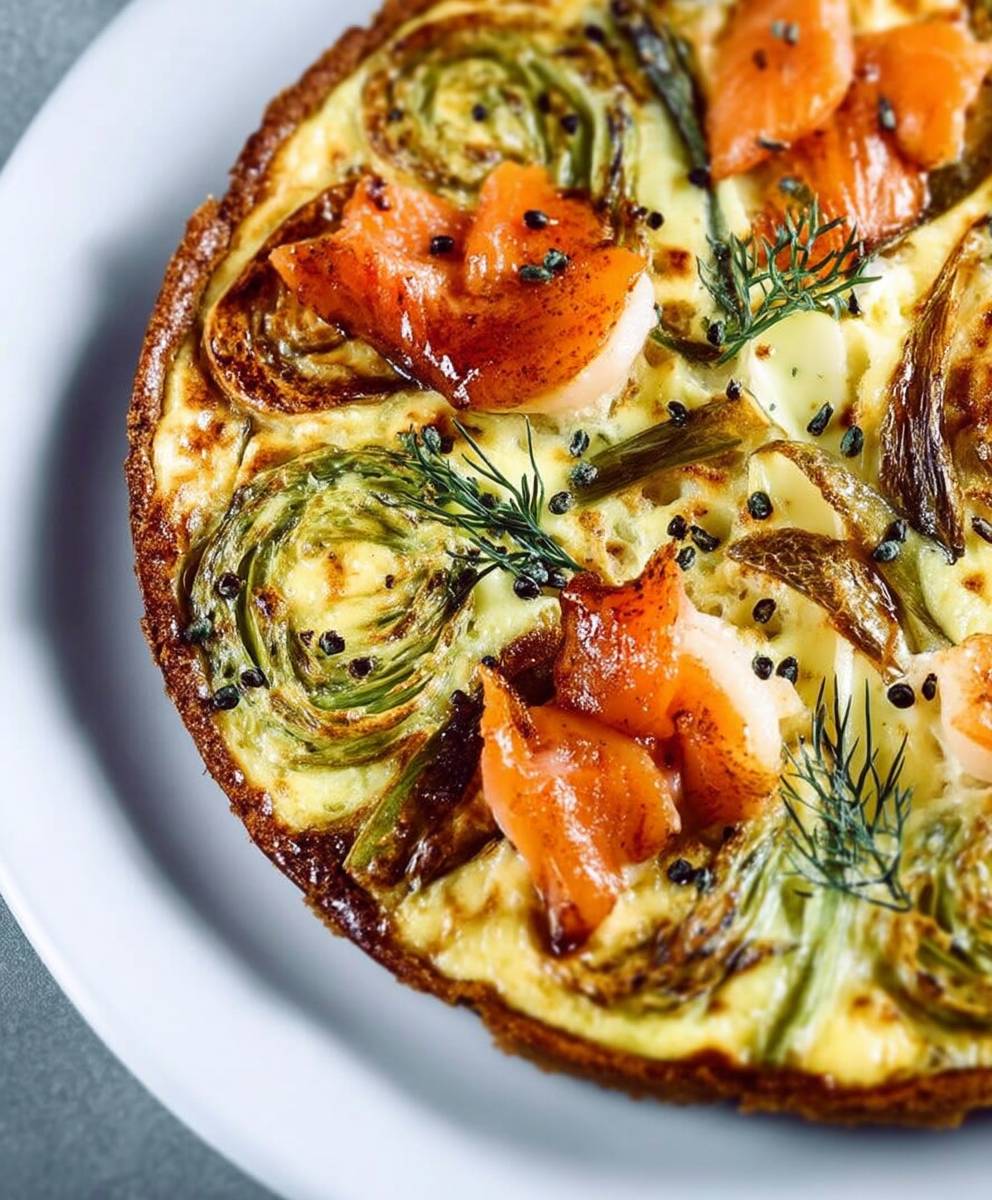 Quiche terre mer
