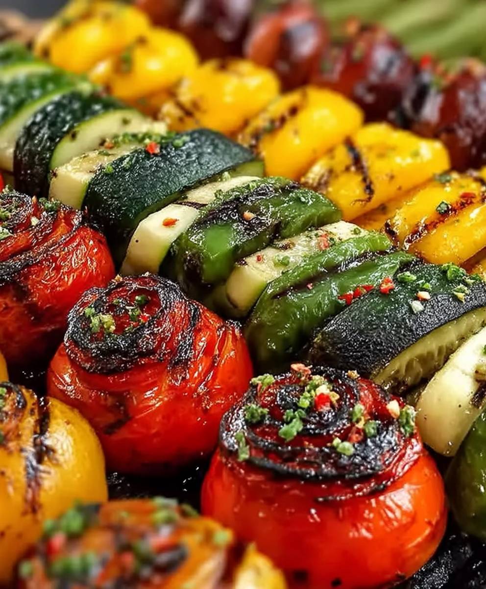 Légumes grillés plateau