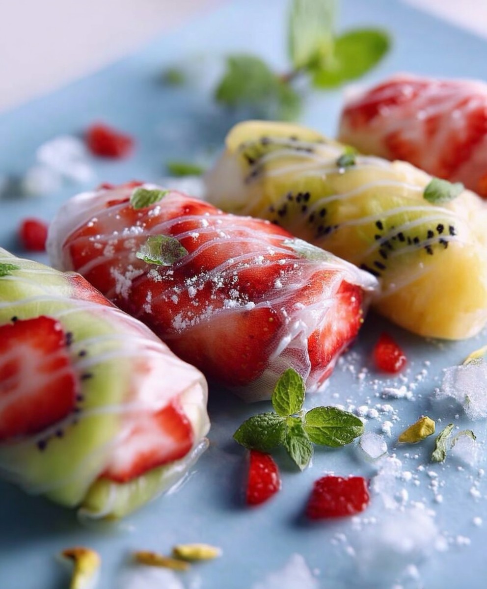Rouleaux de fruits