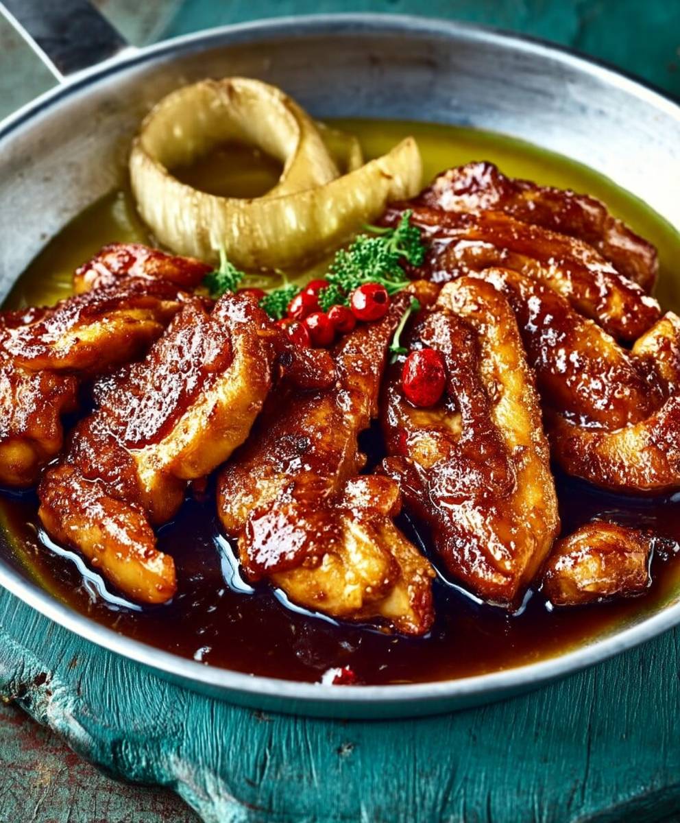 Poulet au gingembre