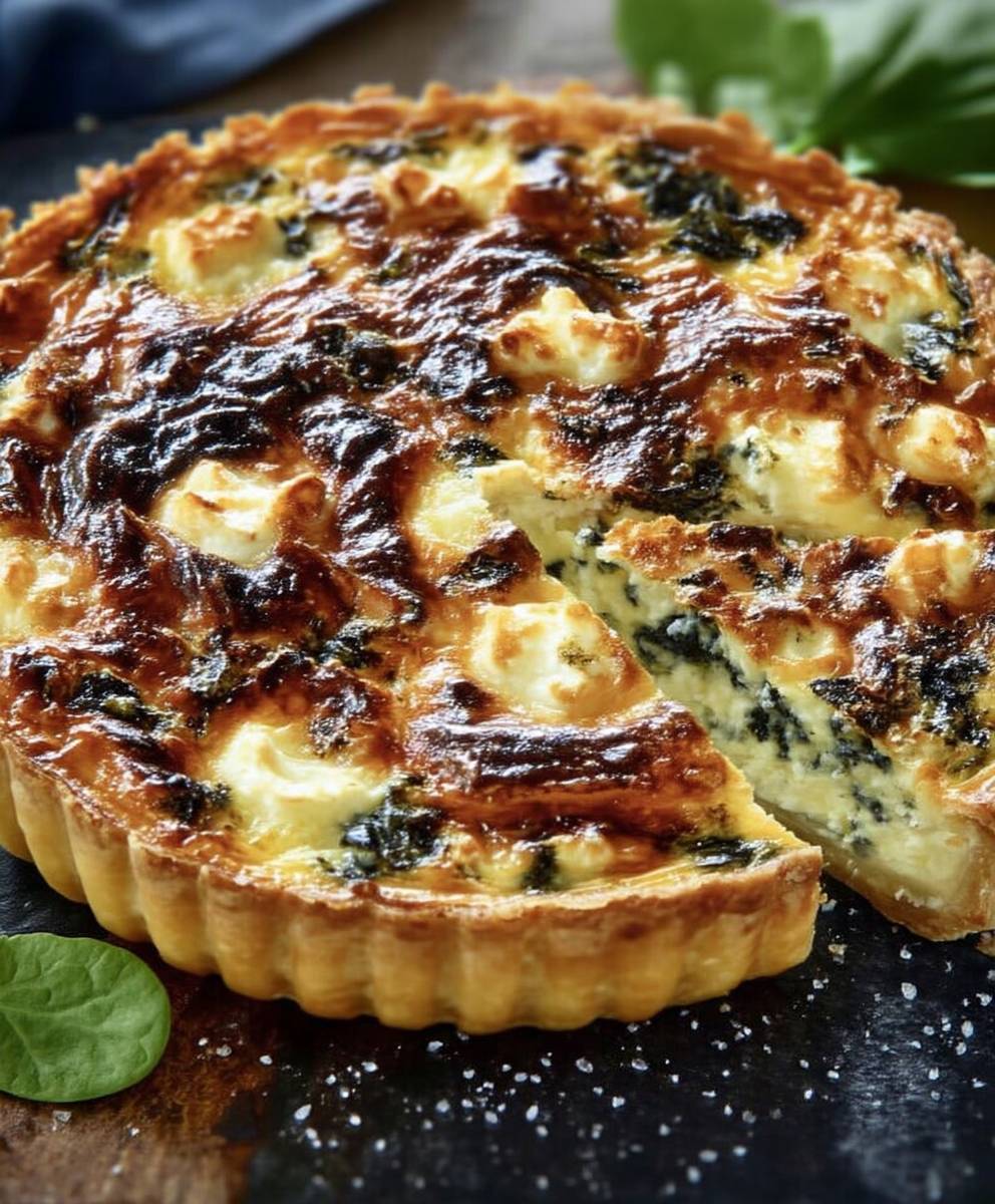 Tourte 3 fromages facile