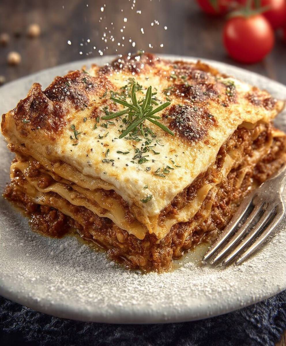 Lasagnes à la bolognaise