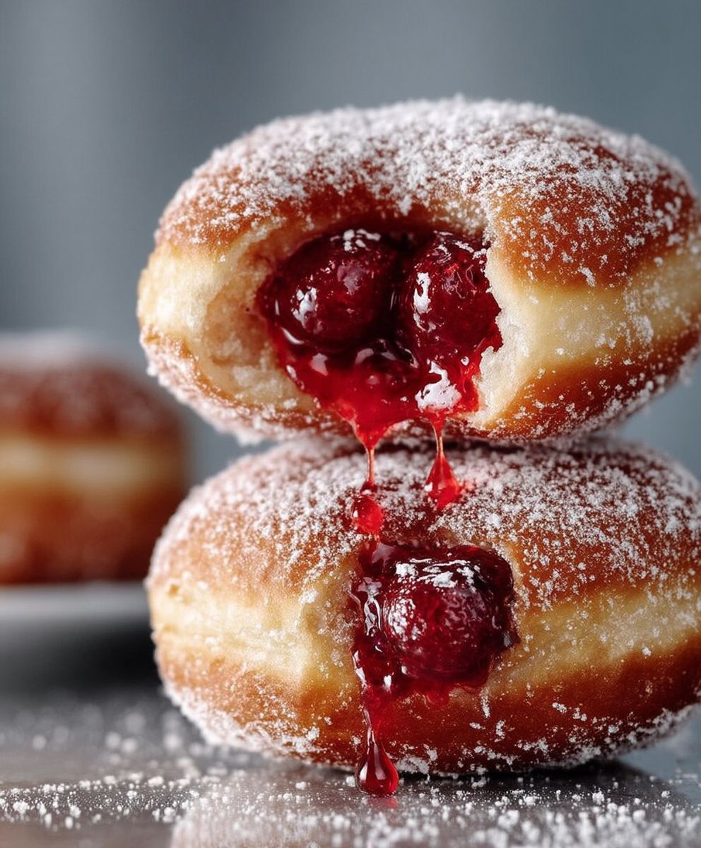 Beignets à la confiture maison