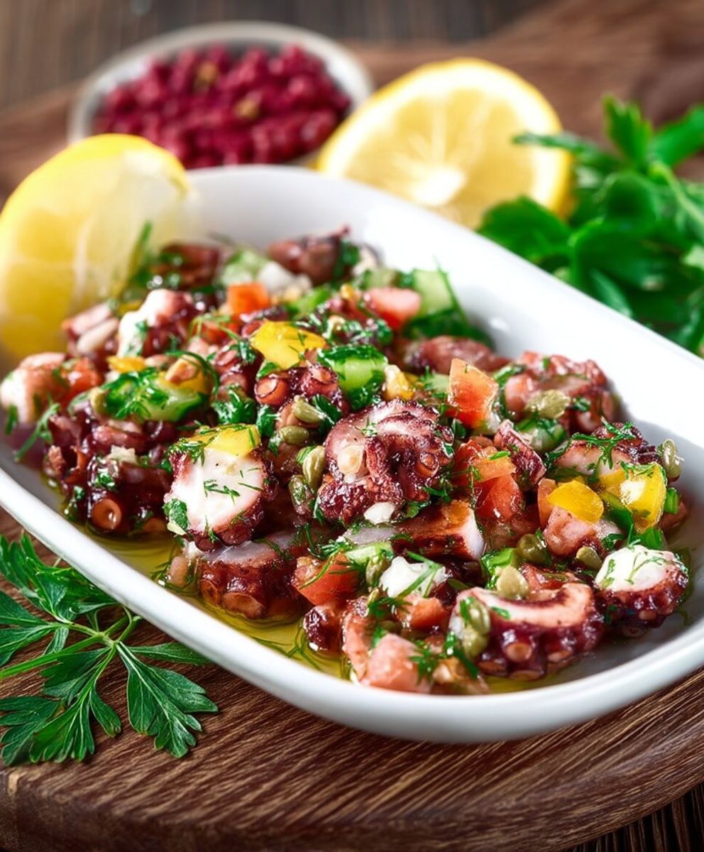 Salade de poulpe
