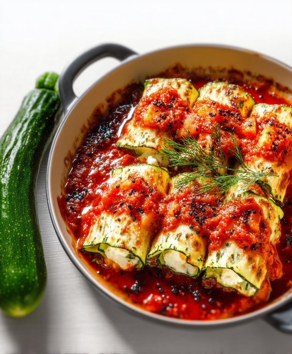 Cannellonis aux courgettes