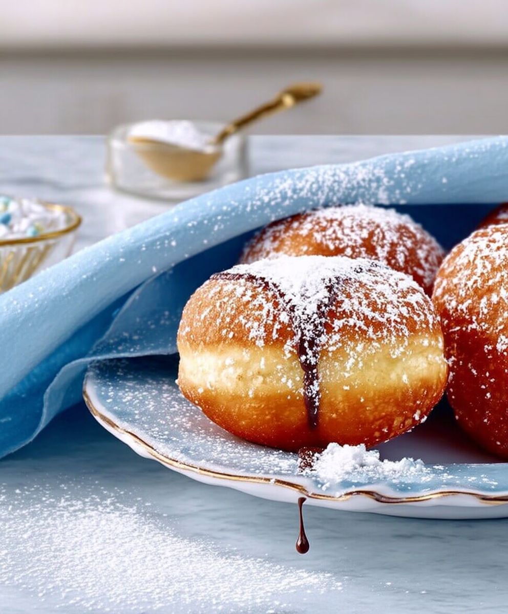 Beignets chocolat praliné