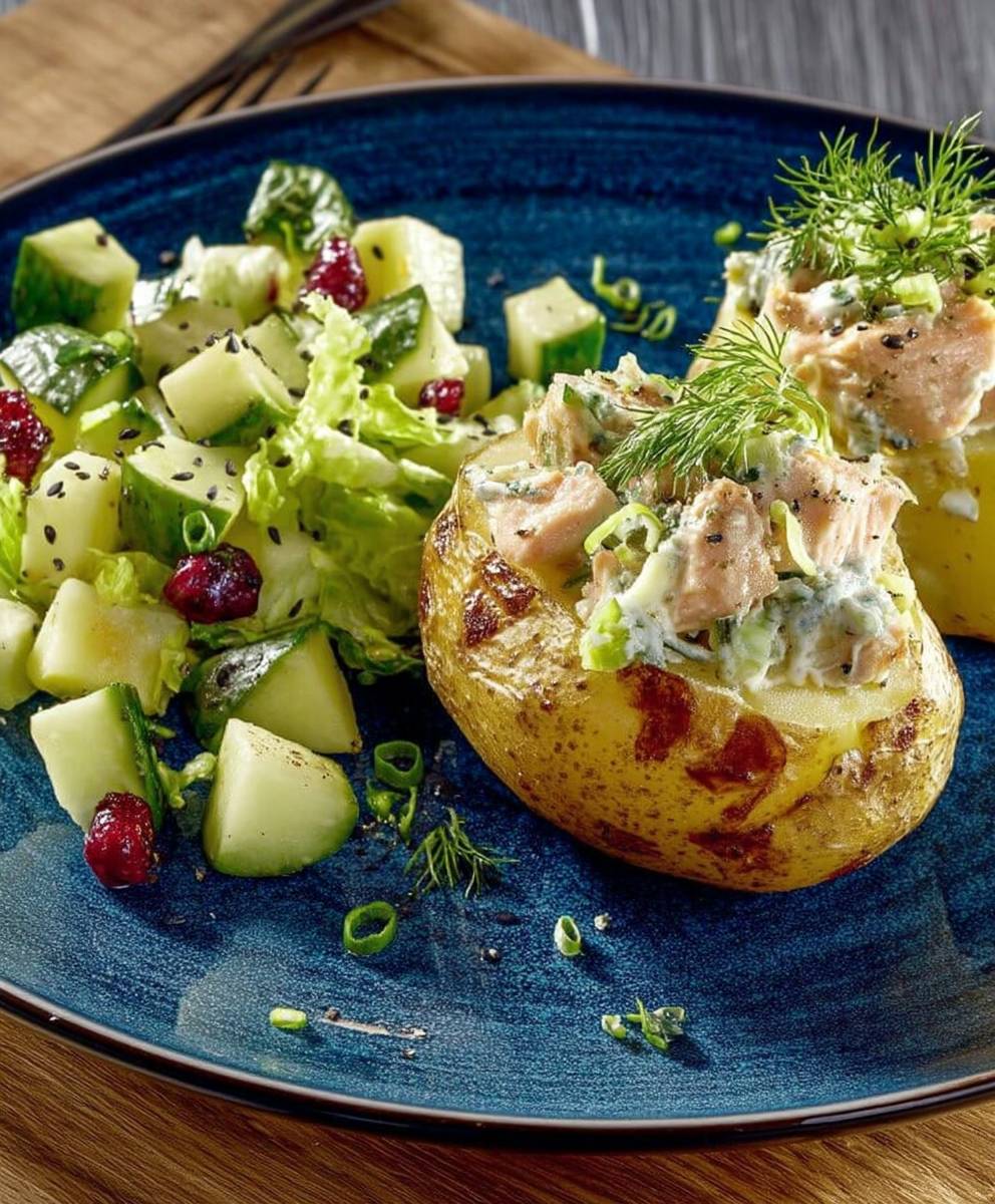 Pommes de terre farcies hareng