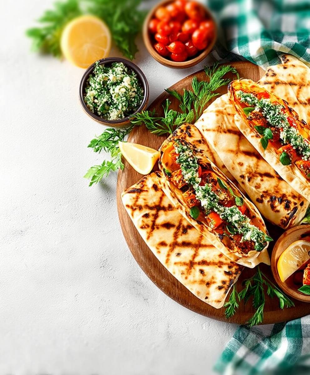 Wraps végétariens