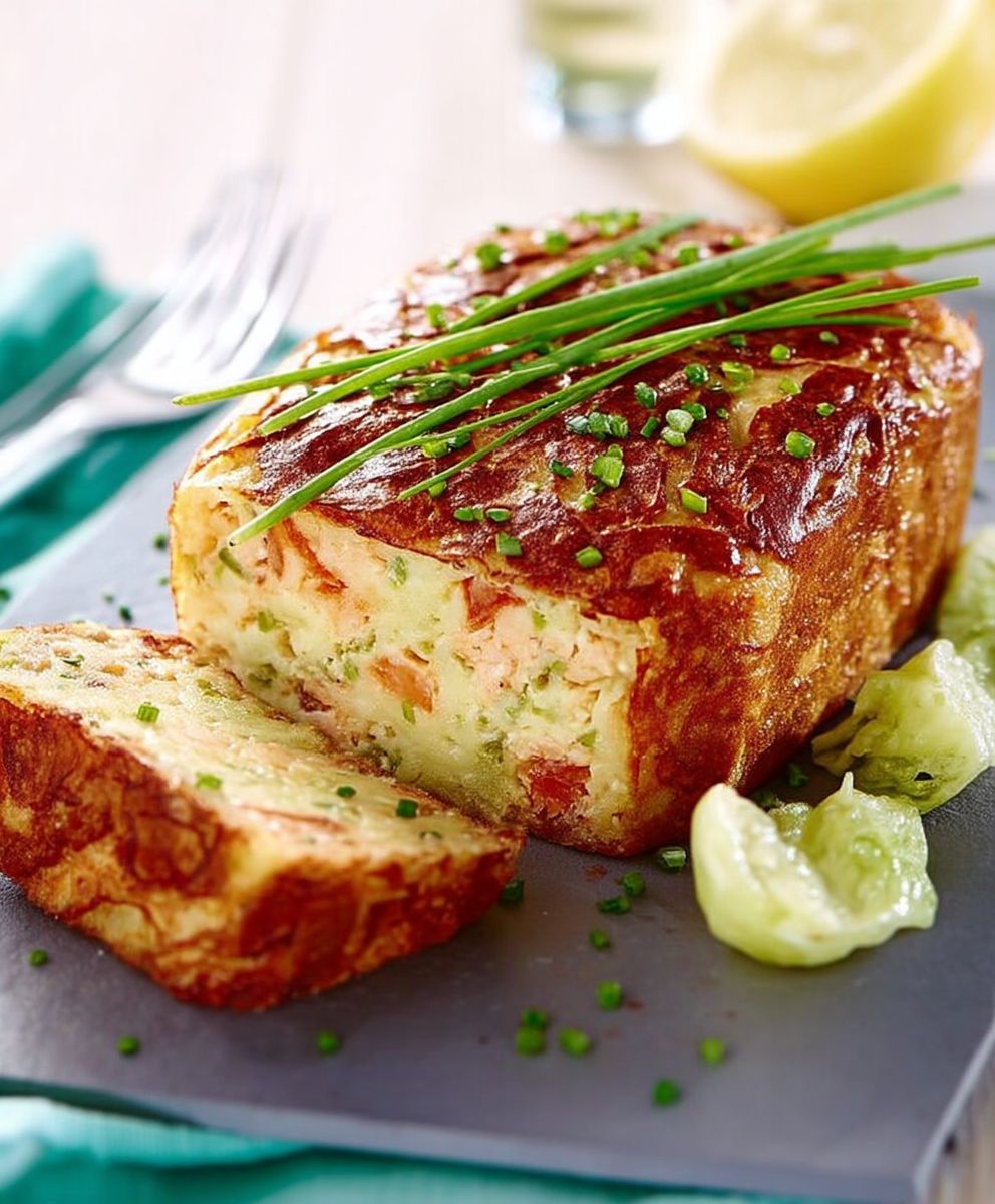Cake au saumon