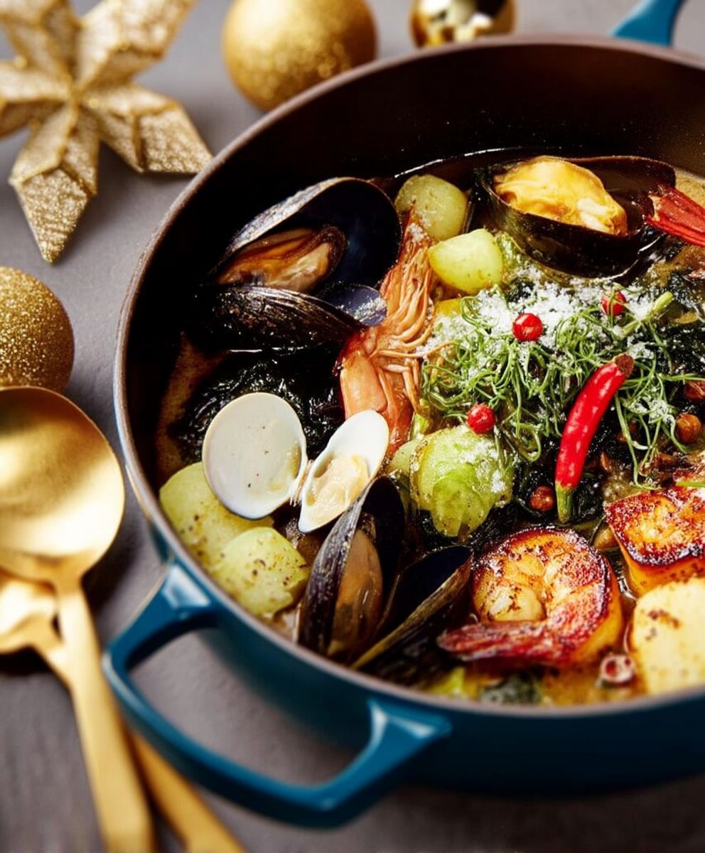Mijoté de la mer au curry