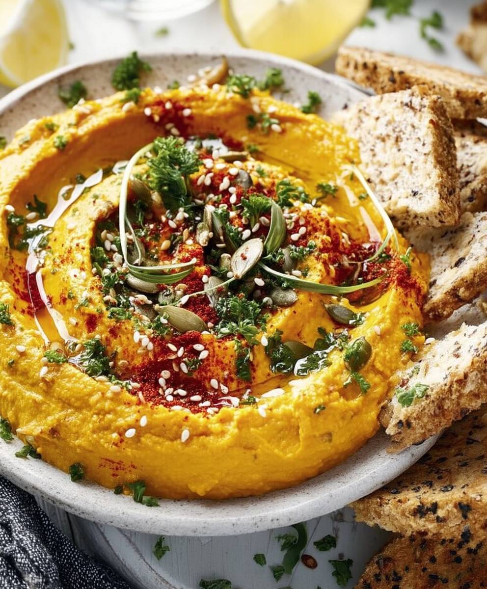Houmous potimarron facile