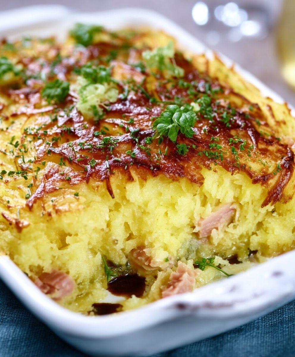 Parmentier jambon facile